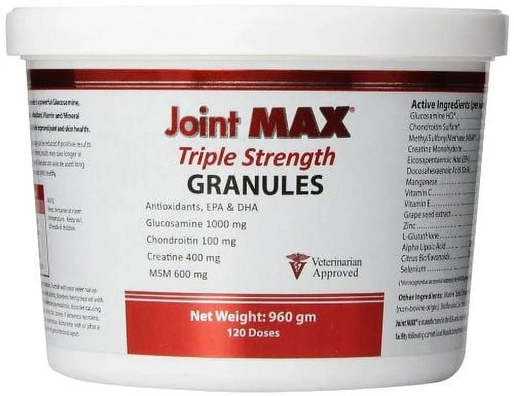 Joint Max Triple Strength Granules for Dogs, 120 doses