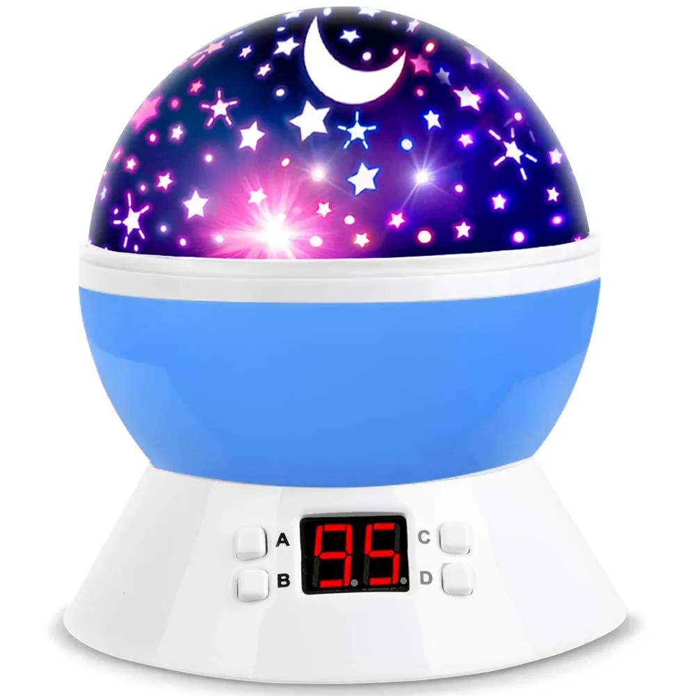 MOKOQI Star Night Light Projector for Boys with Timer - Kids Toys for 3-5 Year Old Boys - Birthday Gifts for 2-10 Year Old Toddler Boy Toys, Starry Sky Projection Lamp for Kids Room Wall Decor