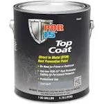 POR-15 46601 Top Coat DTM Paint, 1 gal Can, Flat Gray, Liquid, 30 to 60 min Curing