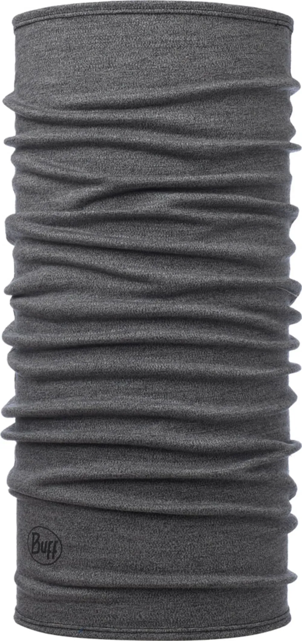 Buff Midweight Merino Wool - Light Grey Melange