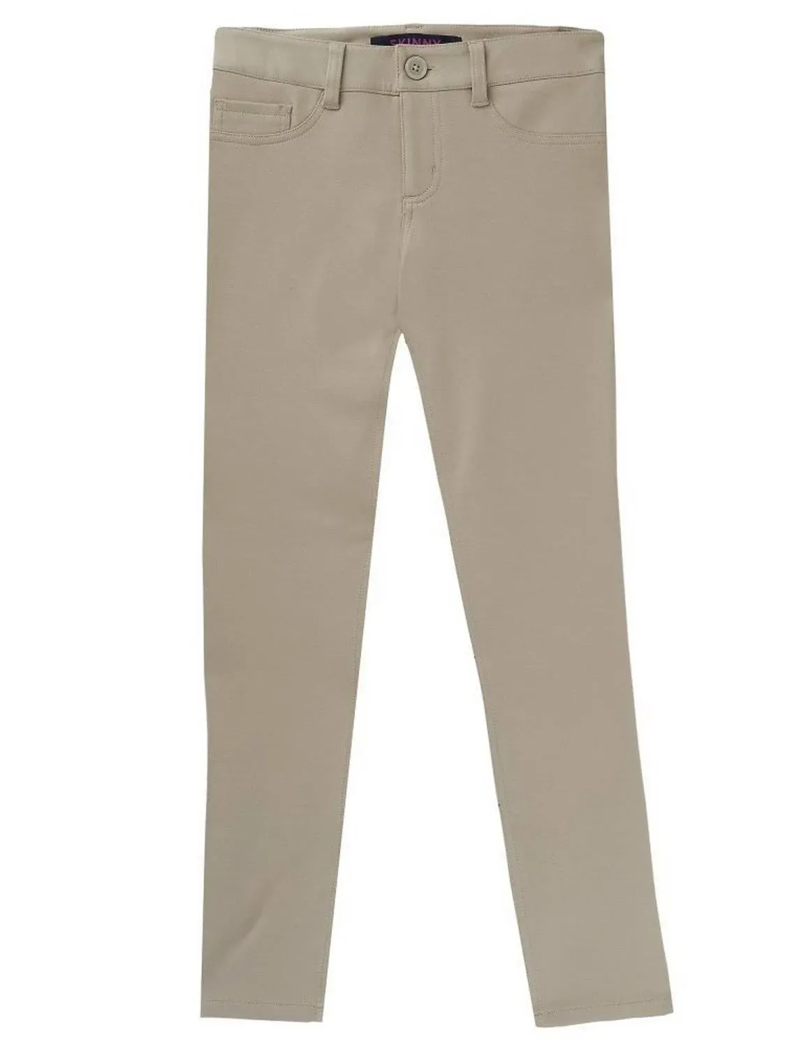 French Toast Girls Skinny Knit Pant - Khaki 20