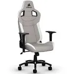 Corsair T3 RUSH Gaming Chair - Gray/White