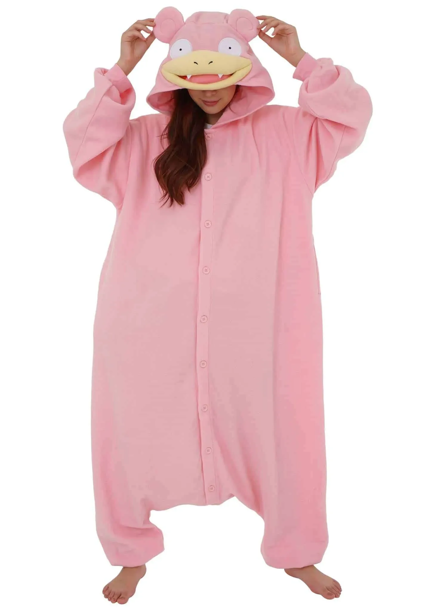 Kids Slowpoke Pokemon Kigurumi Character Onesie Costume Pajama By SAZAC