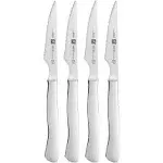 ZWILLING Knives Steak Knife Set, 4-piece, Stainless Steel, Serrated