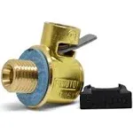 LC-10 lever clip F-Series Engine Oil Drain Valve, 1 Pack Gold