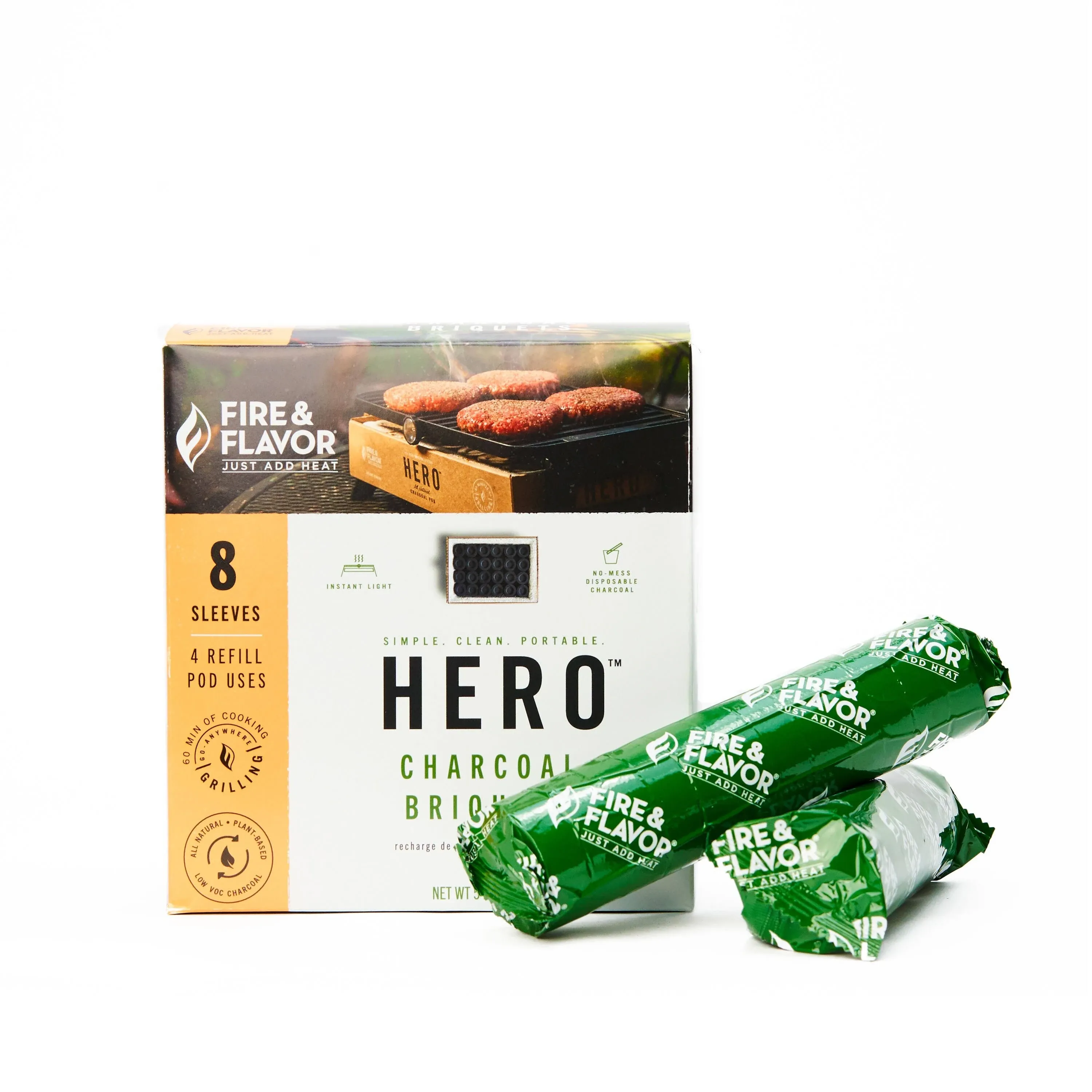 Hero Charcoal Briquets