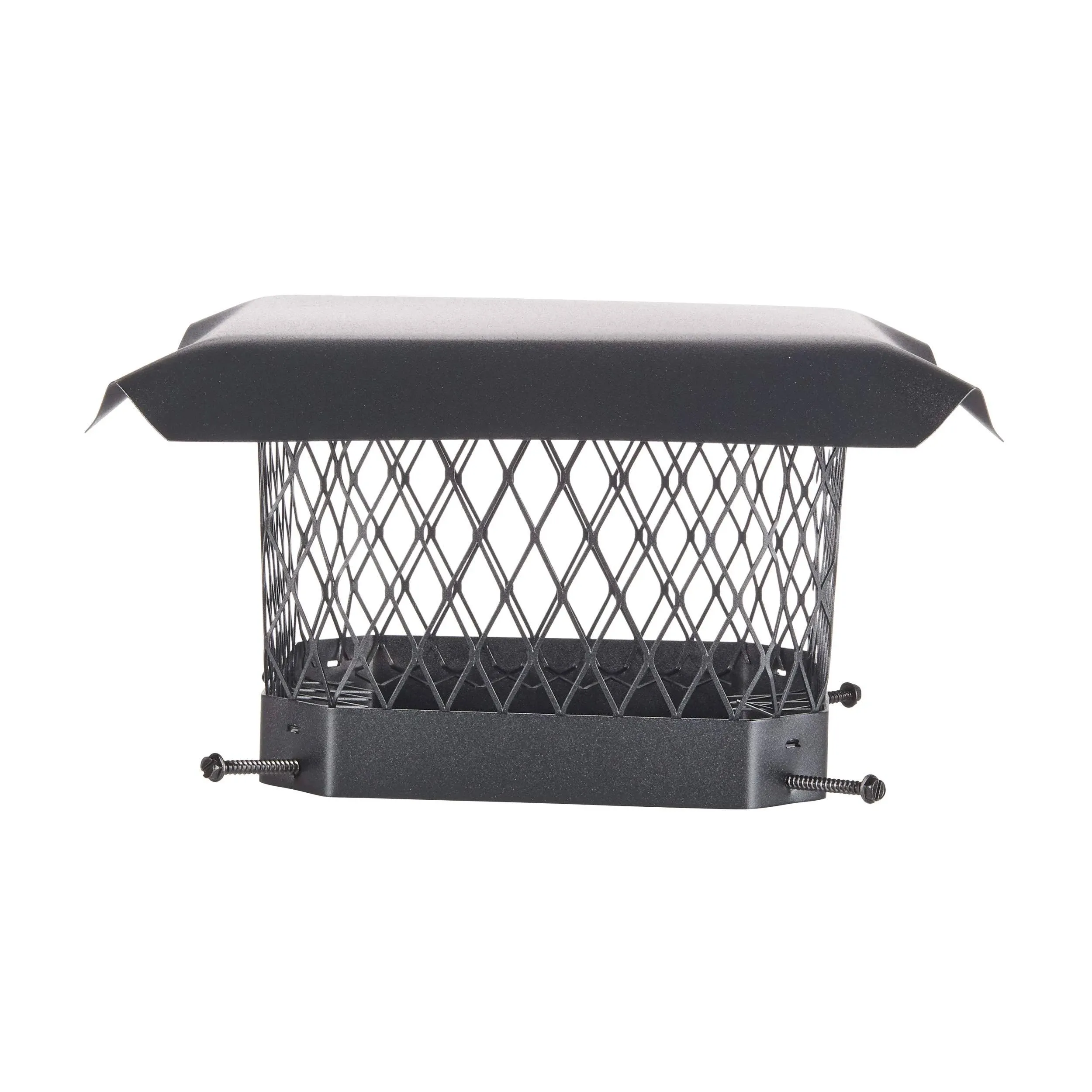 Shelter 9" x 9" Black Steel Chimney Cap SC99