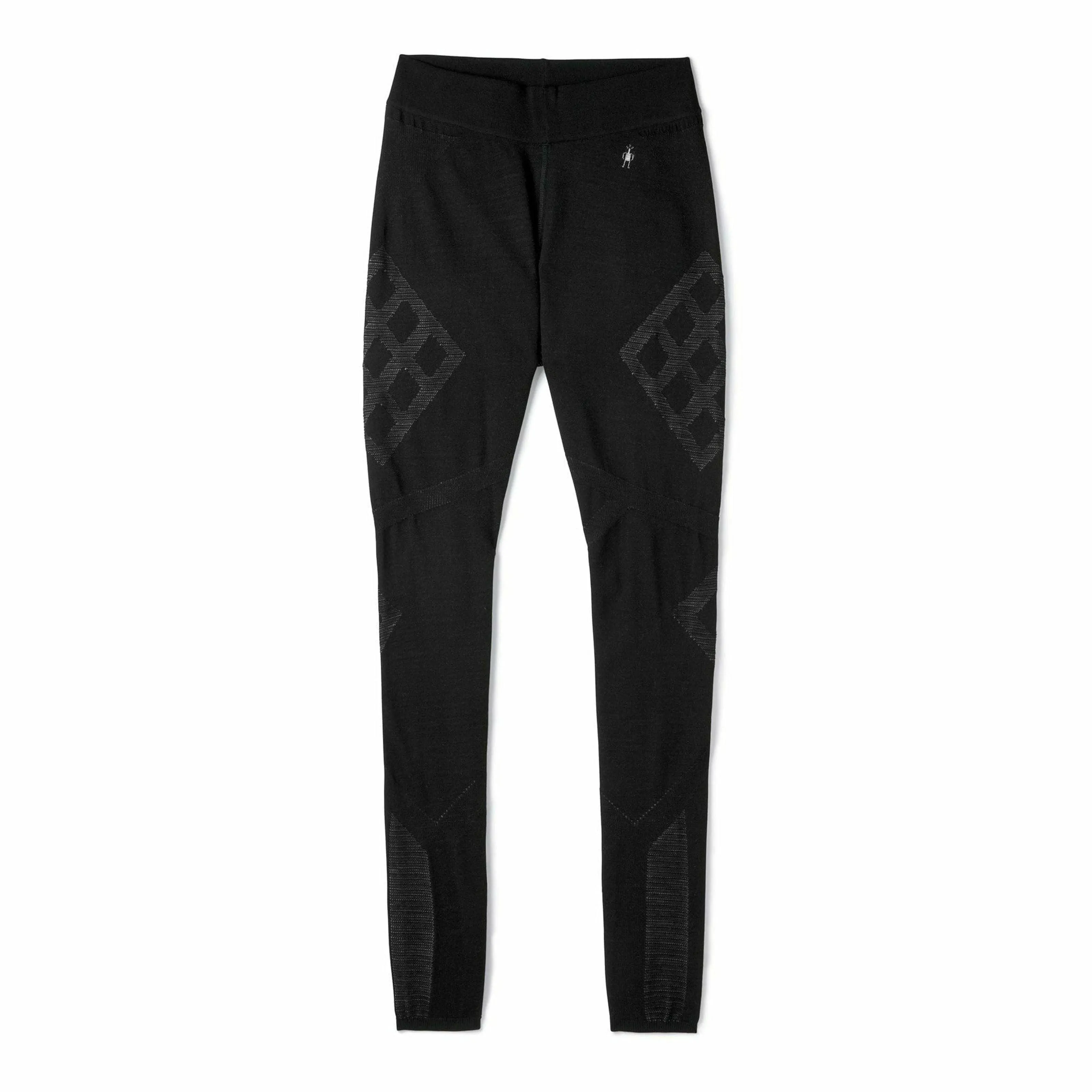 Smartwool Women's Intraknit Merino Thermal Base Layer Bottom Black/White / Medium