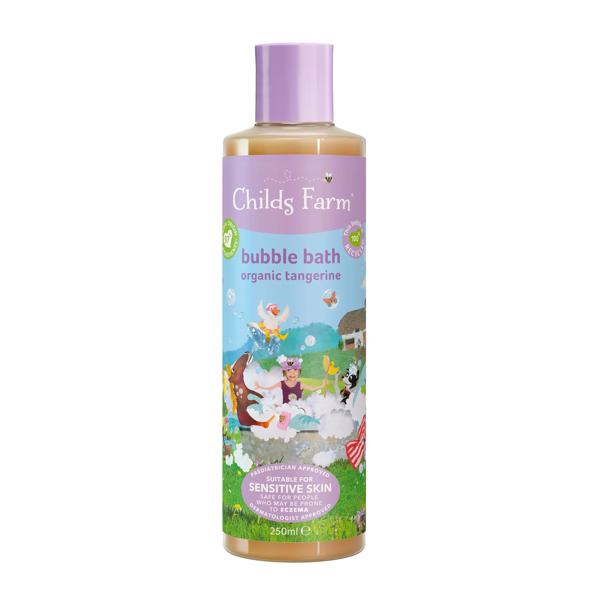 Childs Farm Bubble Bath Organic Tangerine 250ml