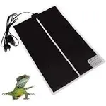 KABASI Reptile Heating Pad, 20W 16.5x11 inch Waterproof Reptile Heat Pad Under Tank Terrarium with Temperature Control, Safety Adjustable Reptile Heat Mat for Turtle, Tortoise, Snakes, Lizard, Gecko