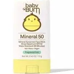 Baby Bum Sunscreen Face Stick, Mineral, Broad Spectrum SPF 50 - 0.45 oz