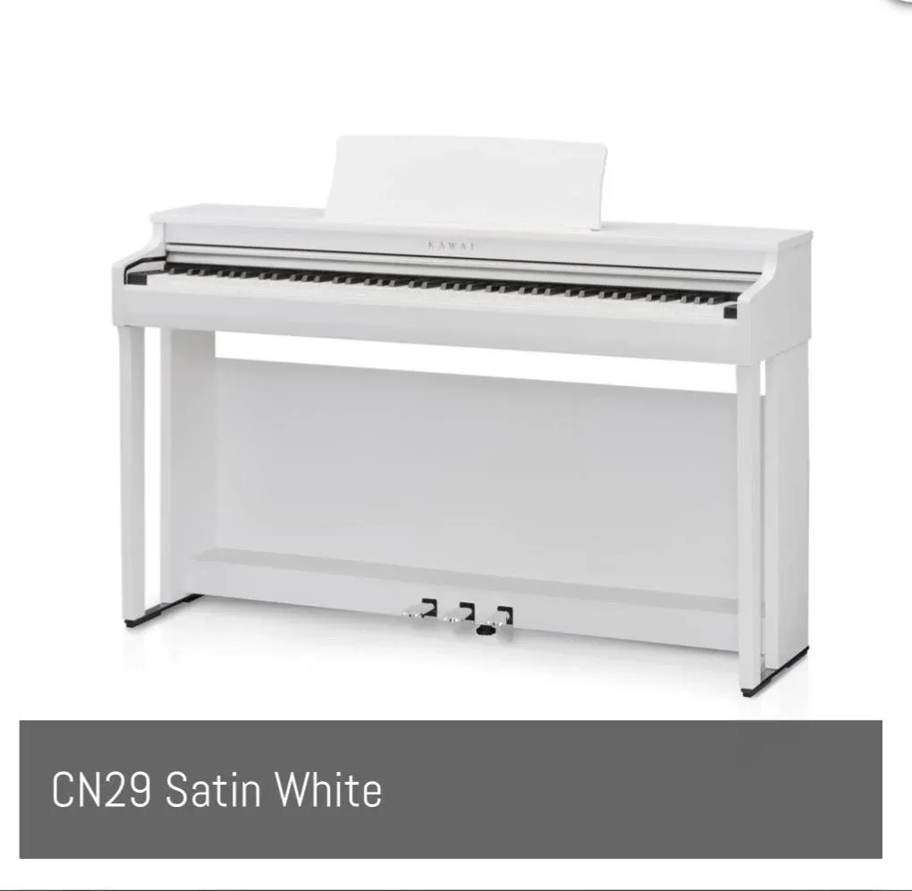 Kawai CN29 Digital Piano - Satin White | New