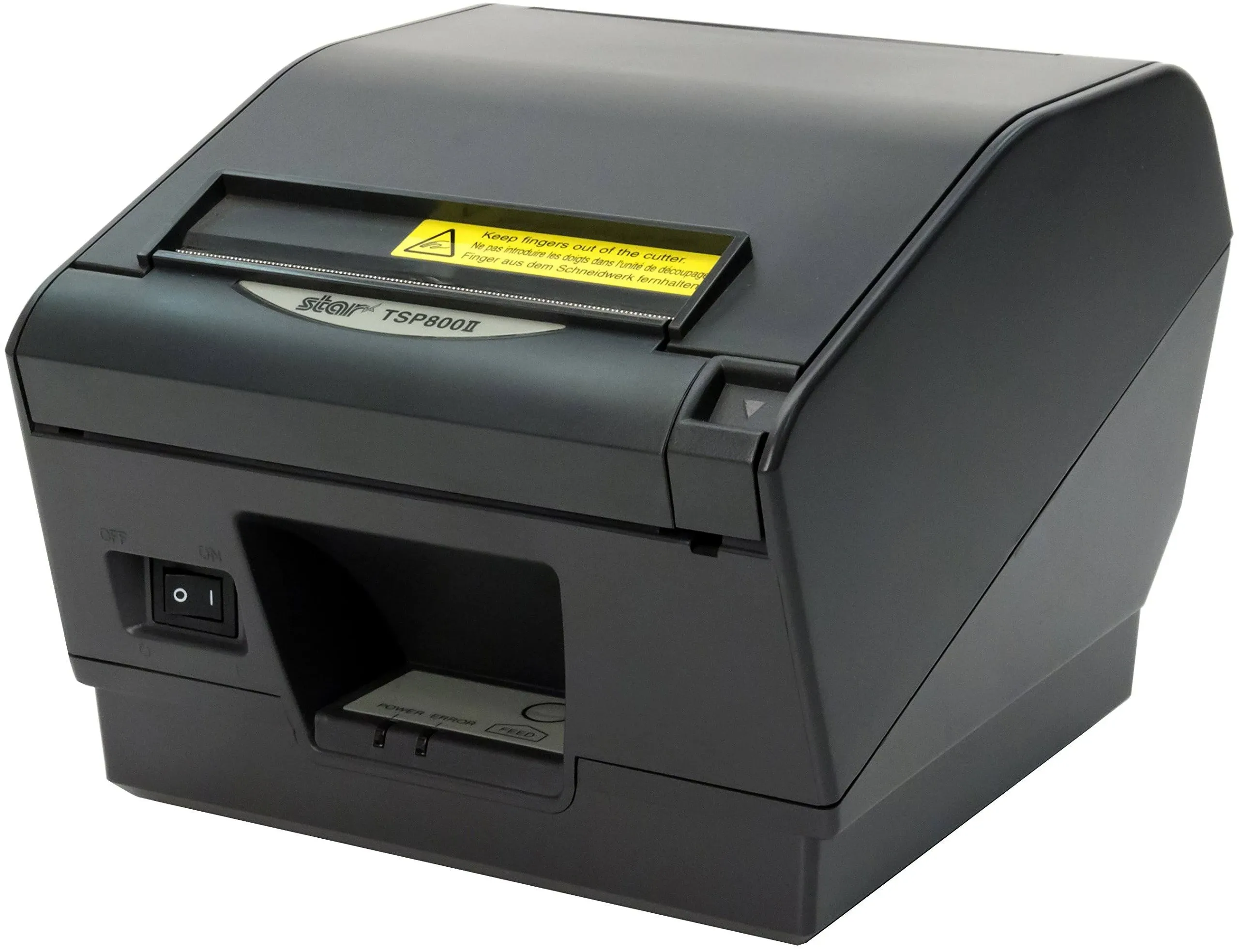 Star Micronics Ultra High Speed TSP847IIU USB Thermal Receipt Printer with Auto-Cutter/Tear Bar - Gray