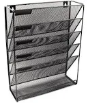 \u200eEASEPRES \u200e5FILEGM Mesh 5-Tier Hanging File Organizer for Home Office in Black