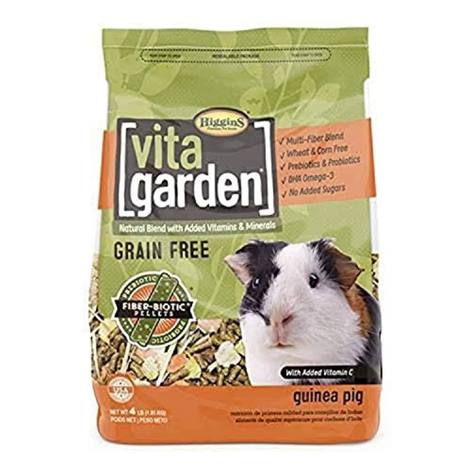 Higgins Vita Garden Guinea Pig Food - 4 lbs