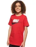 Nike Boys Futura Icon TD T-Shirt - Red/Black Size XL