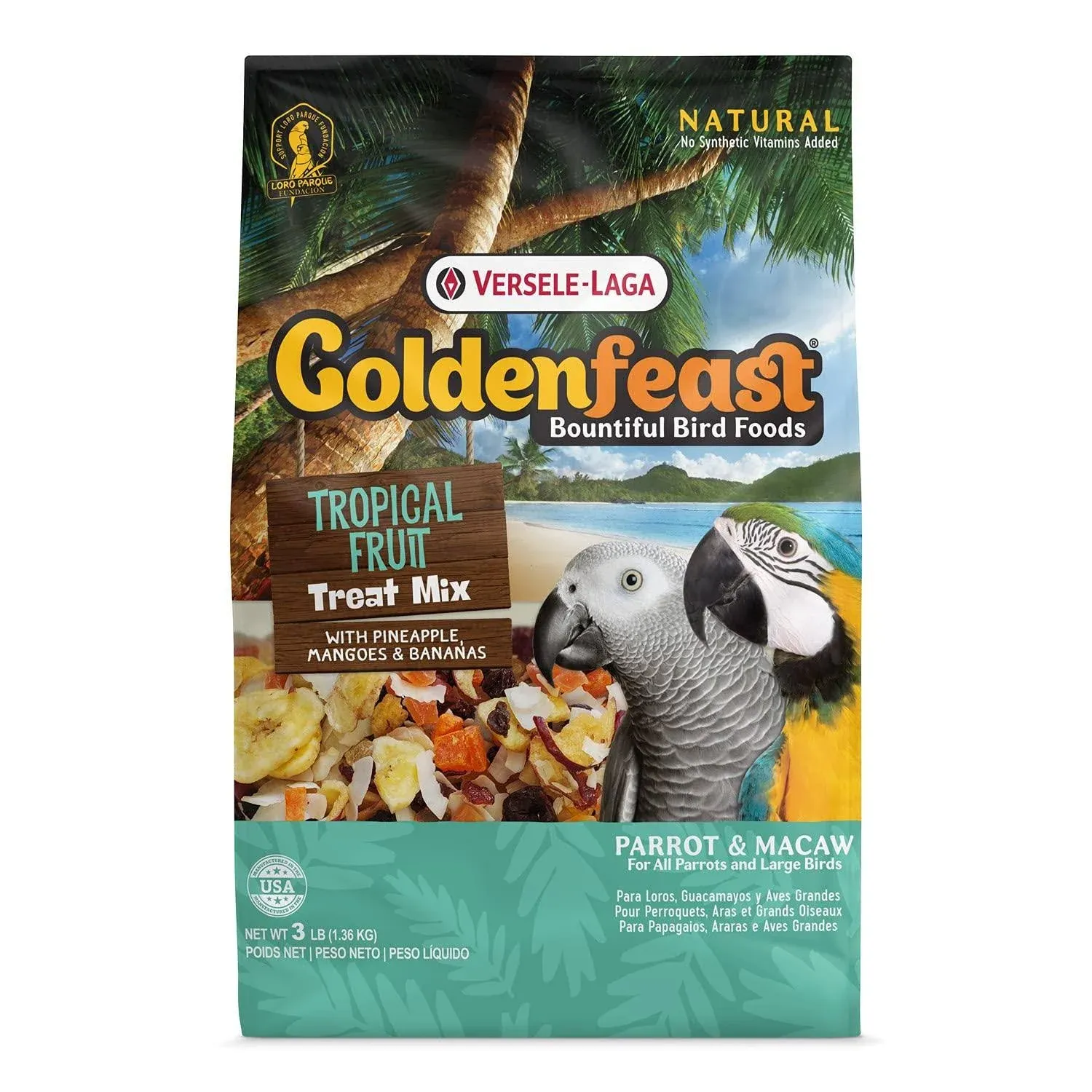 Goldenfeast Tropical Fruit Mix Bird Food