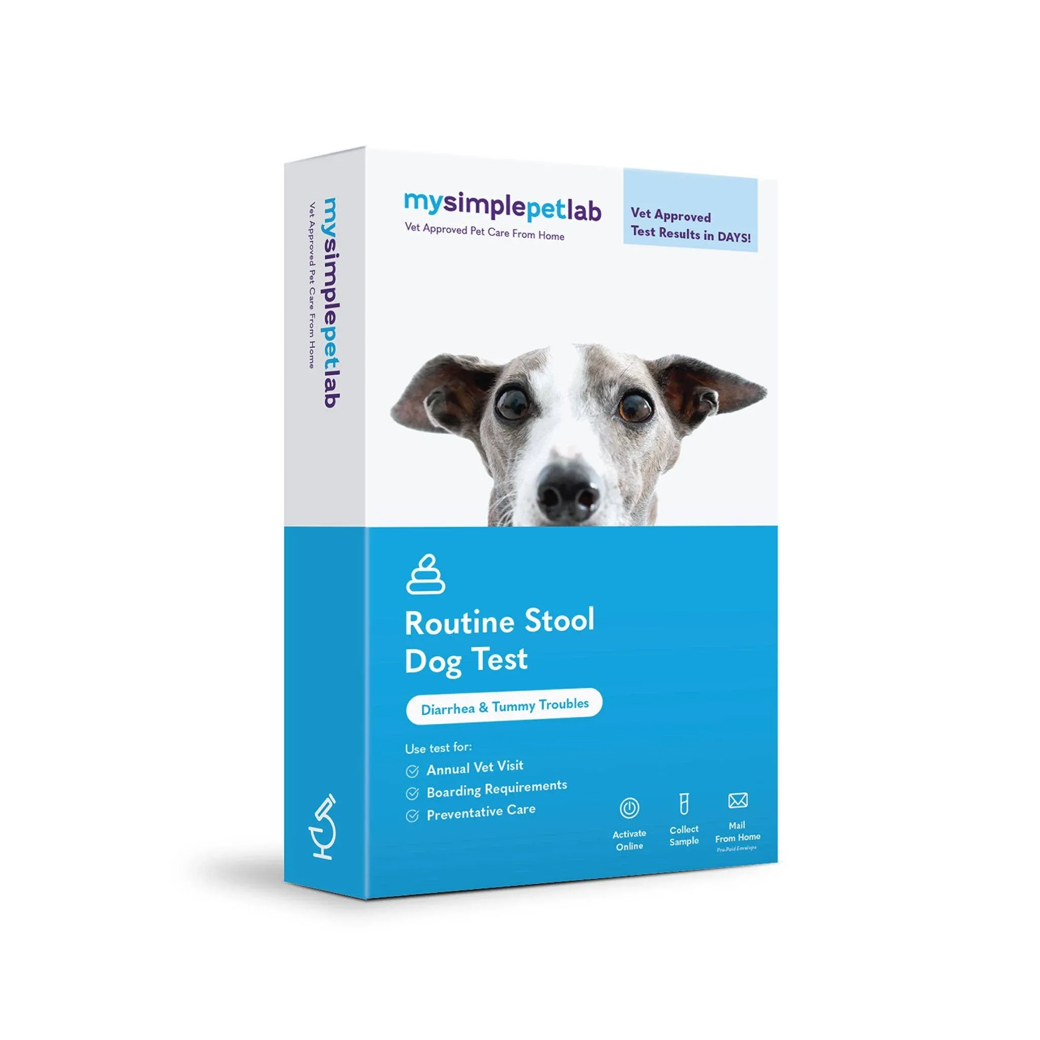 MySimplePetLab Routine Dog Stool Test Kit