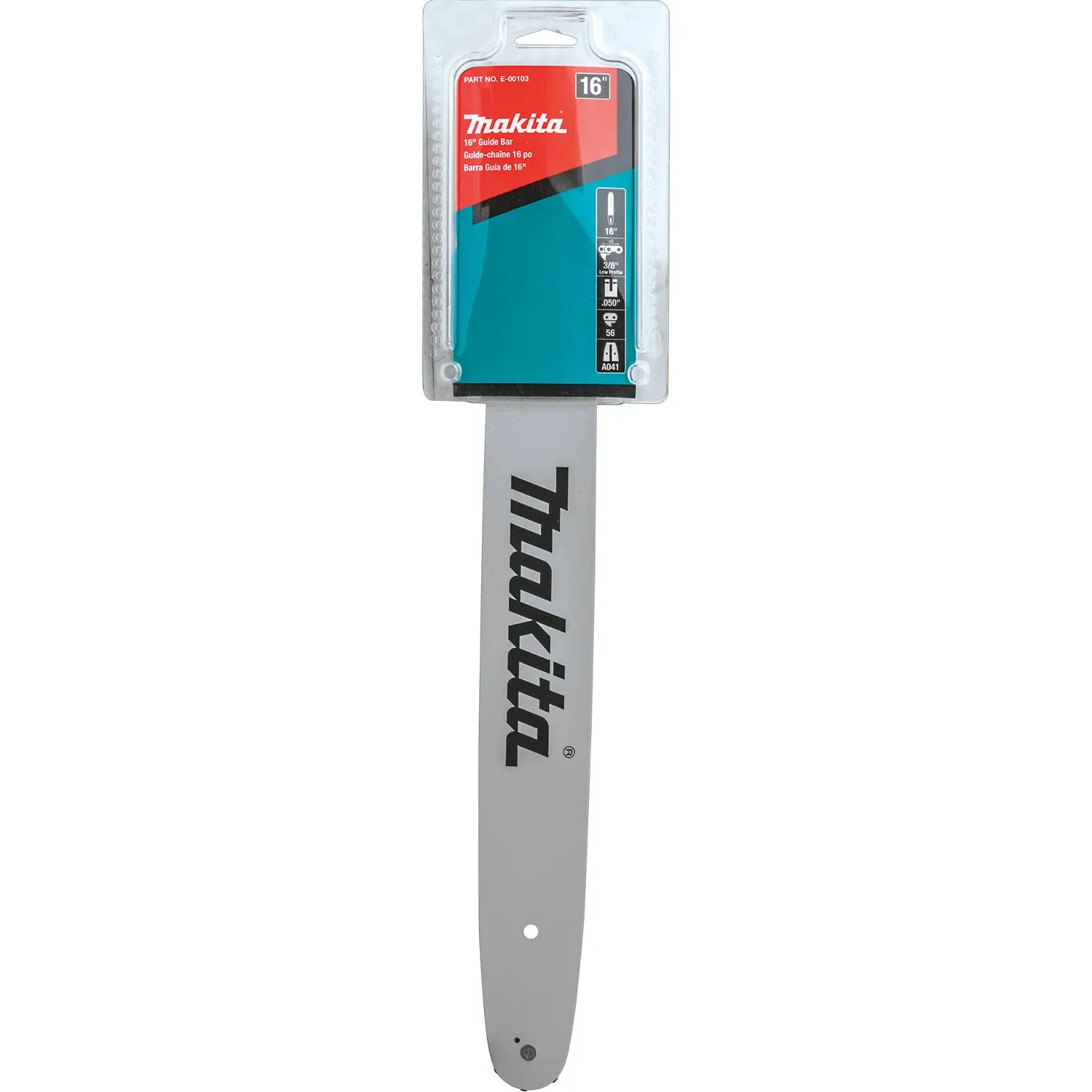 Makita E-00103 16-inch Guide Bar, 3/8-Inch LP, .050-Inch