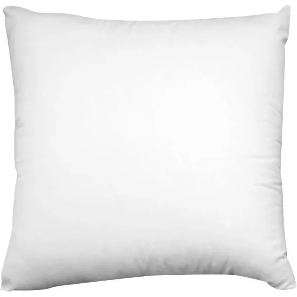 Ak-trading 18" x 18" Sham Stuffer Square Hypoallergenic Pillow Insert POLYESTER ...