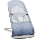 BabyBjörn Bouncer Balance Soft, Mesh - Sky Blue/White