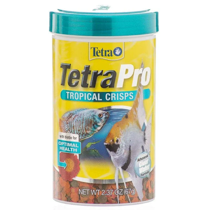 Tetra Pro Tropical Crisps with Biotin - 9.48 oz (4 x 2.37 oz)