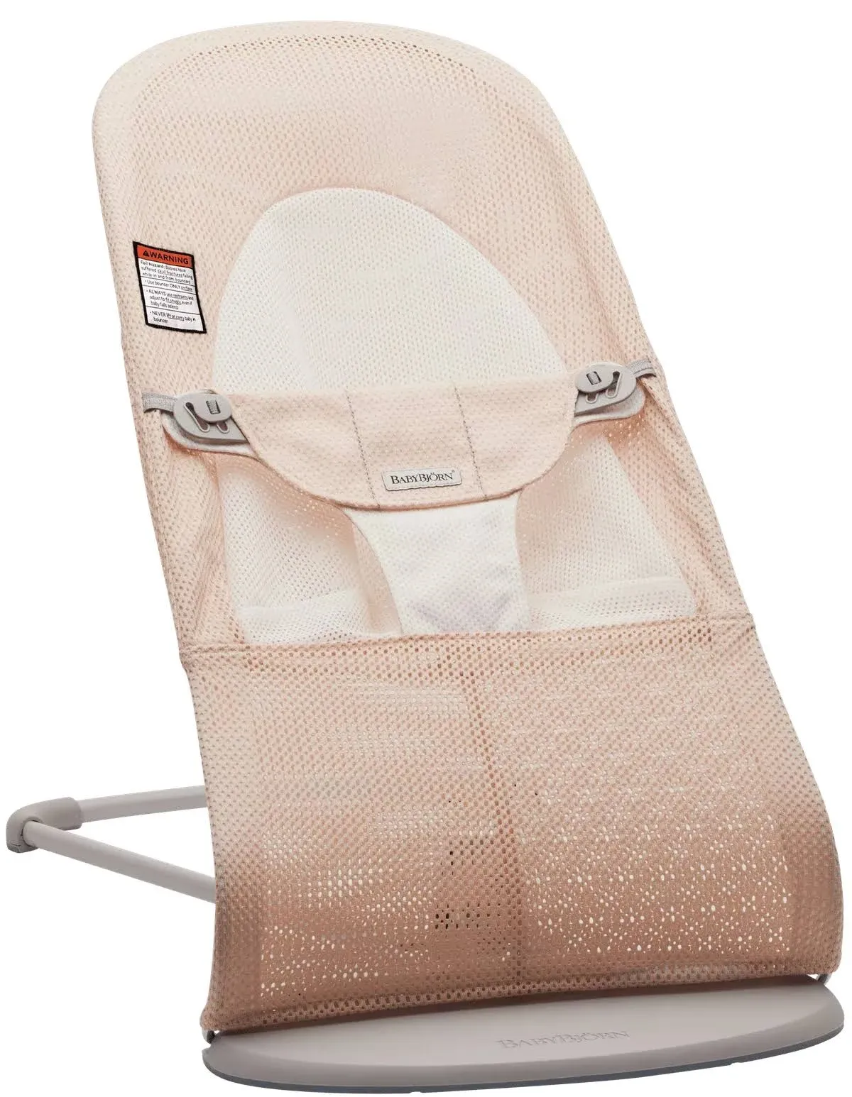 BabyBjorn Bouncer Balance Soft Mesh Pearly Pink/White