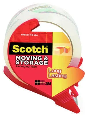 Scotch Packaging Tape, Storage, Long Lasting