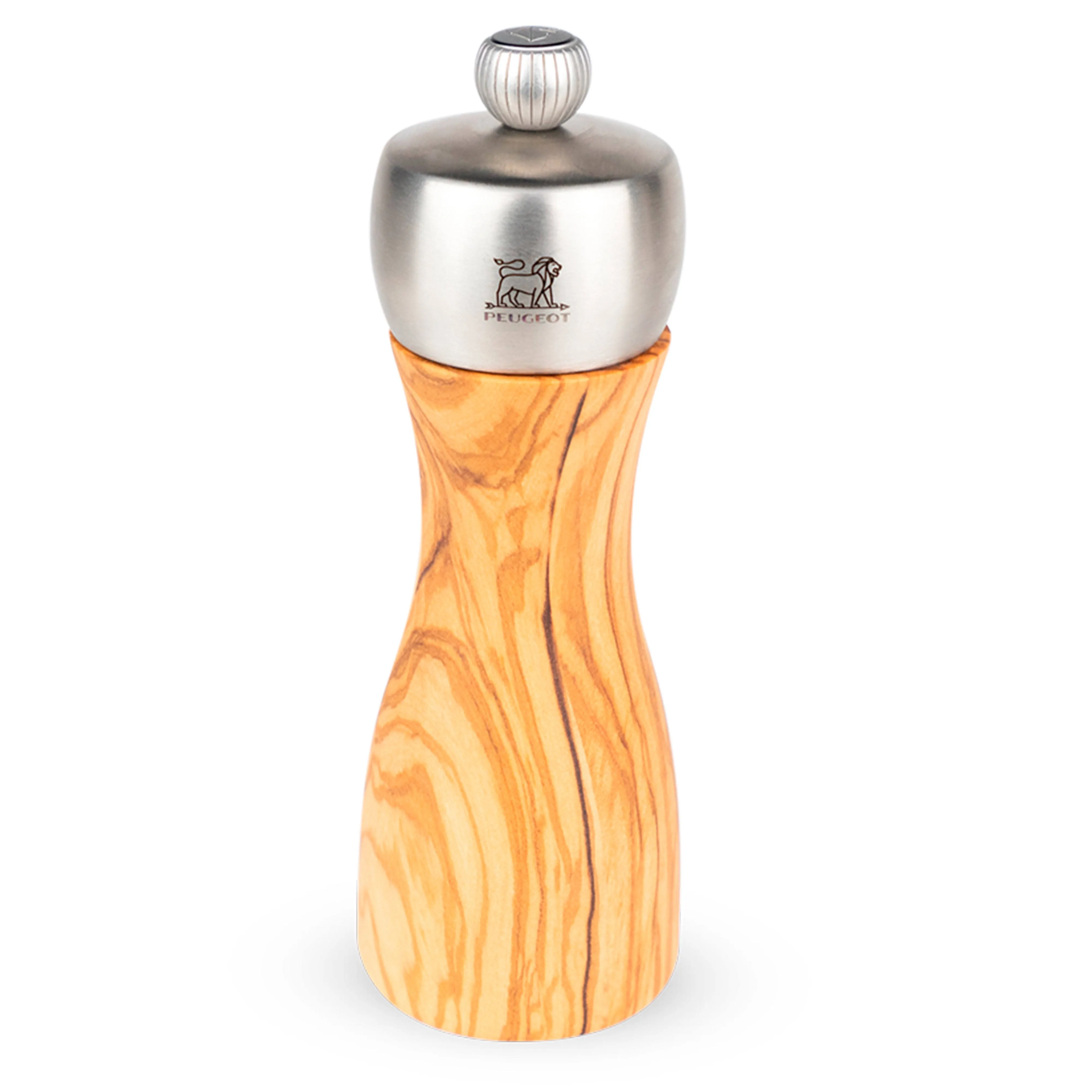 Peugeot Fidji Olive Wood 6" Pepper Mill