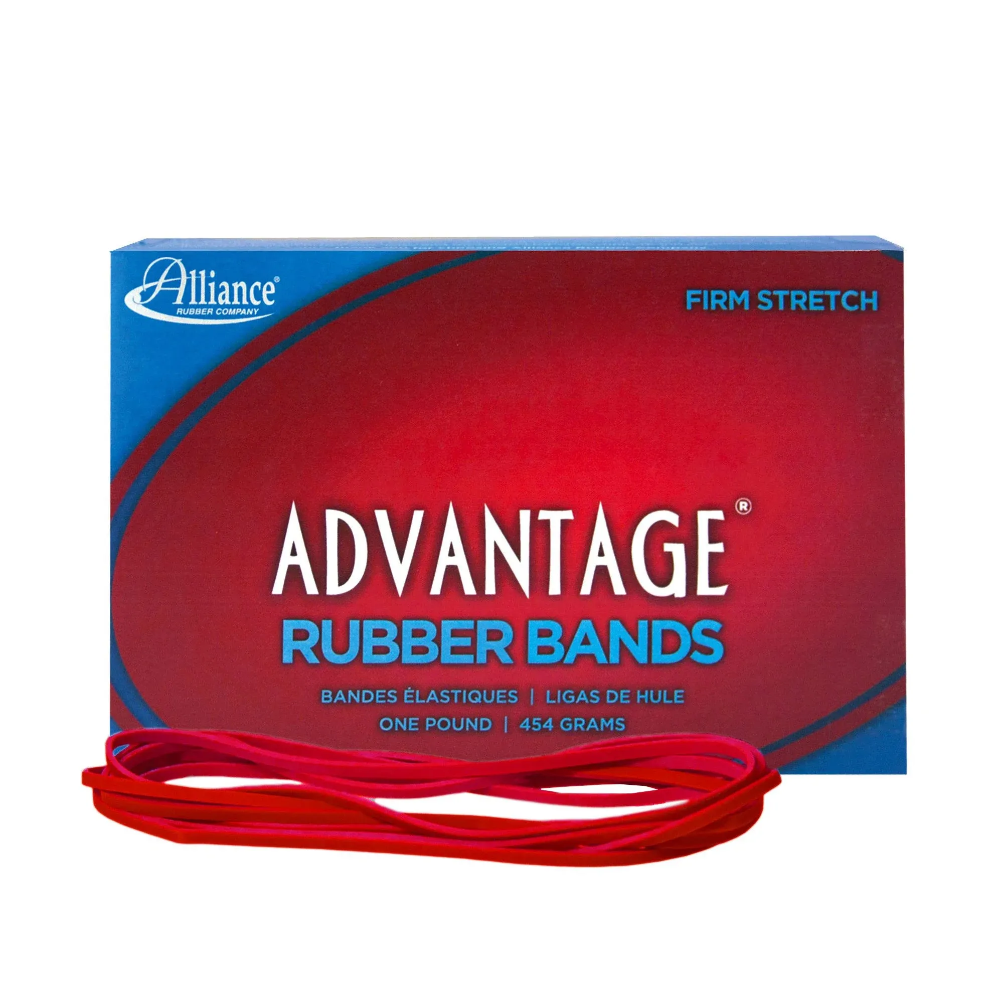 Rubber 97405 Advantage Rubber Bands Size #117B 1 lb Box Contains Approx. 200 Ba