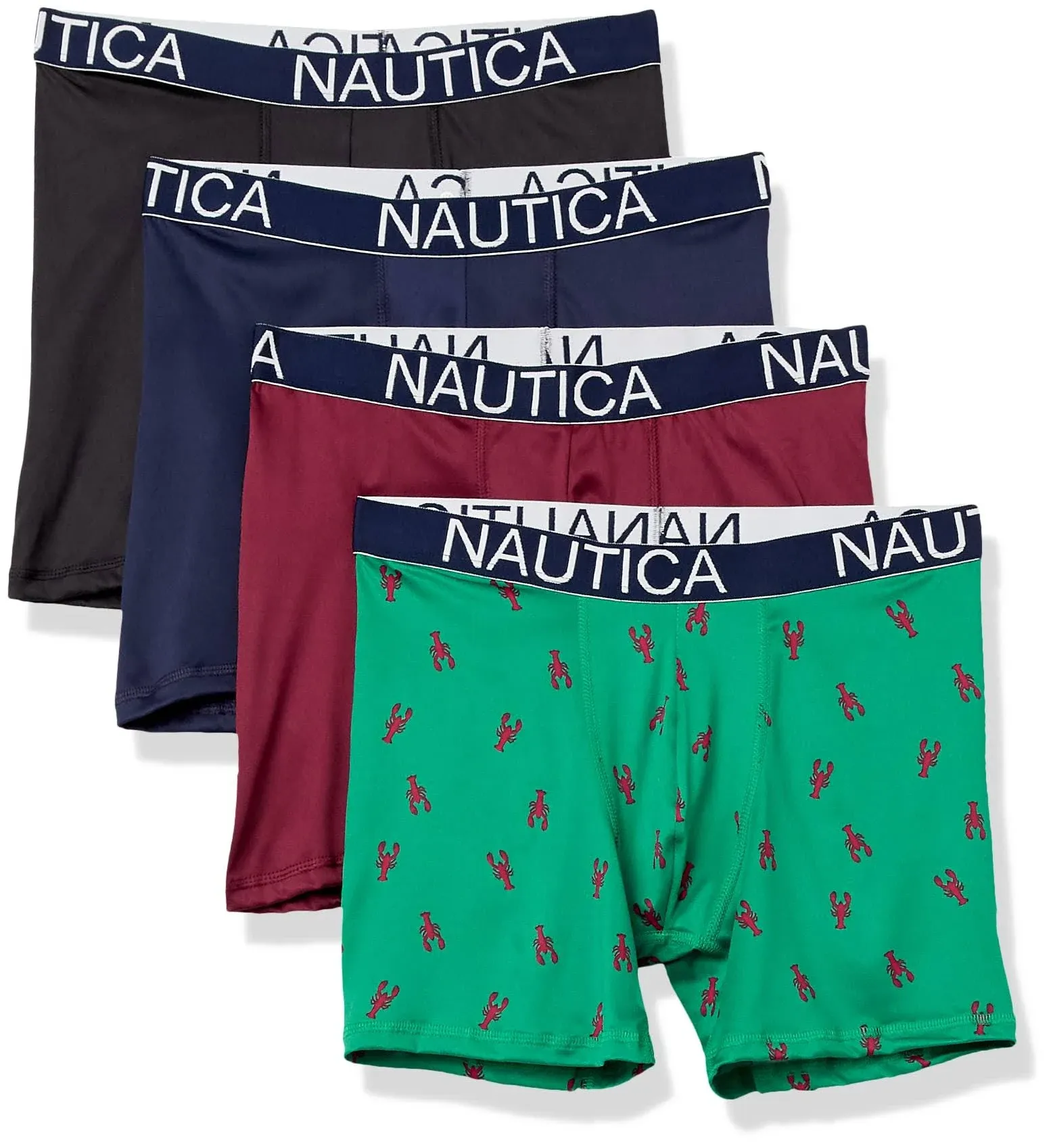 Nautica Men&#039;s 4 Pack Micro Boxer Brief - Choose SZ/color