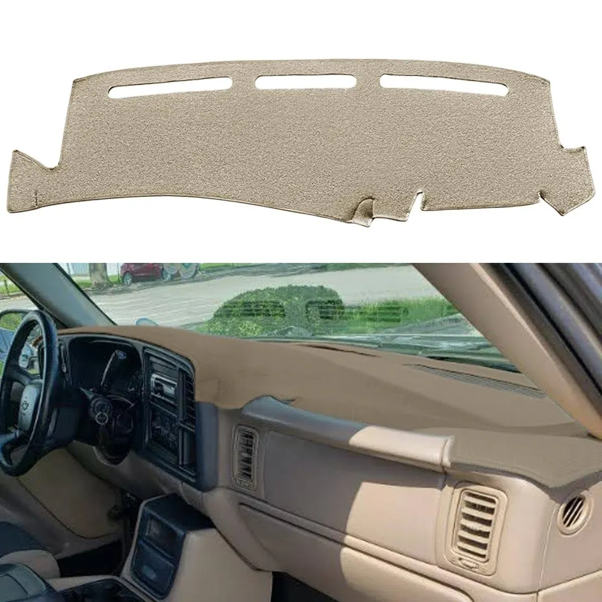 Dash Cover Custom Fit for 1999-2006 GMC Sierra Chevy Chevrolet Silverado 2000 ...