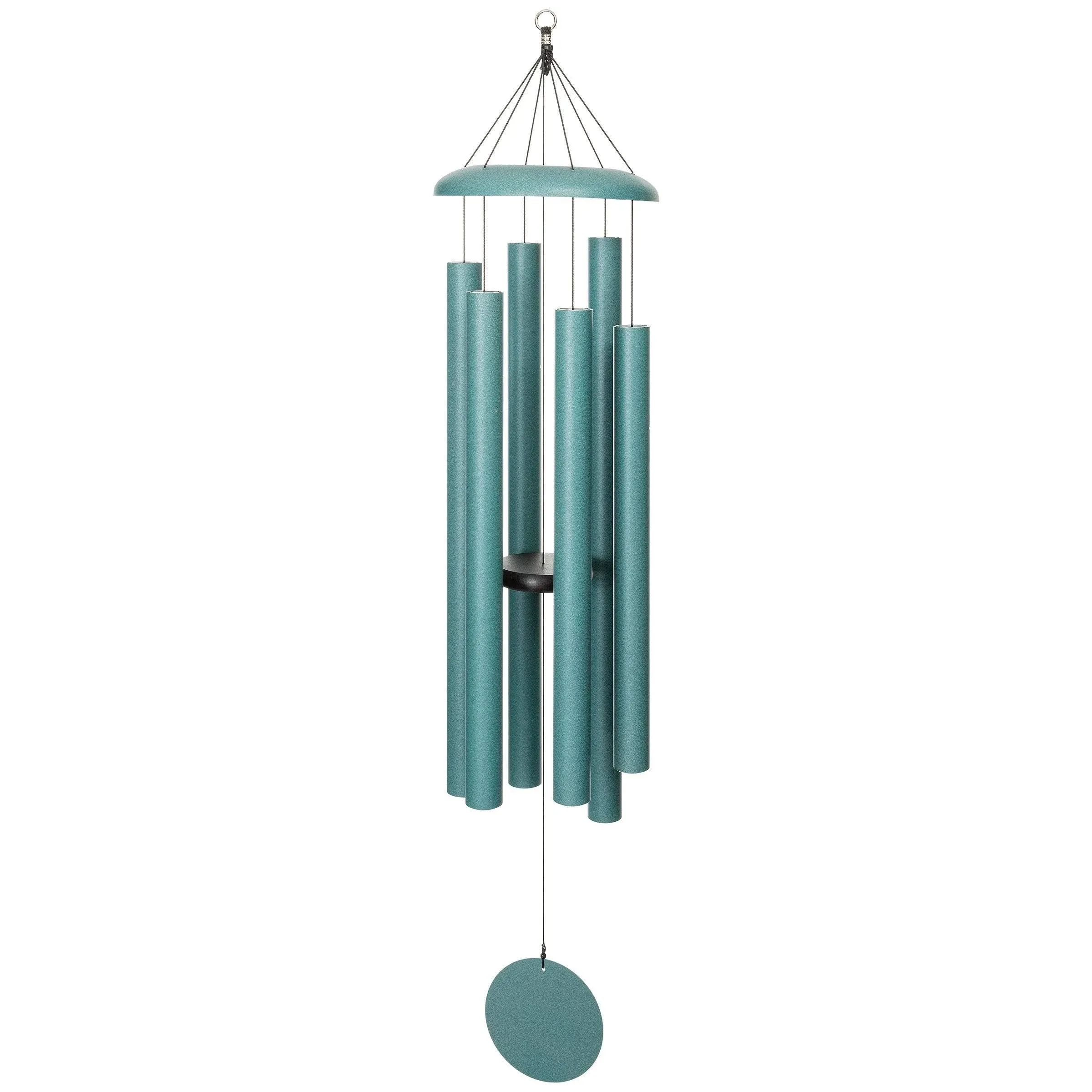 Corinthian Bells 60" Wind Chime - Patina Green