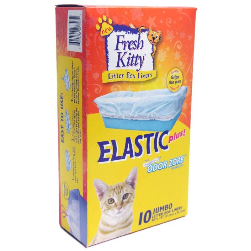 Fresh Kitty 10ct Elastic Liners