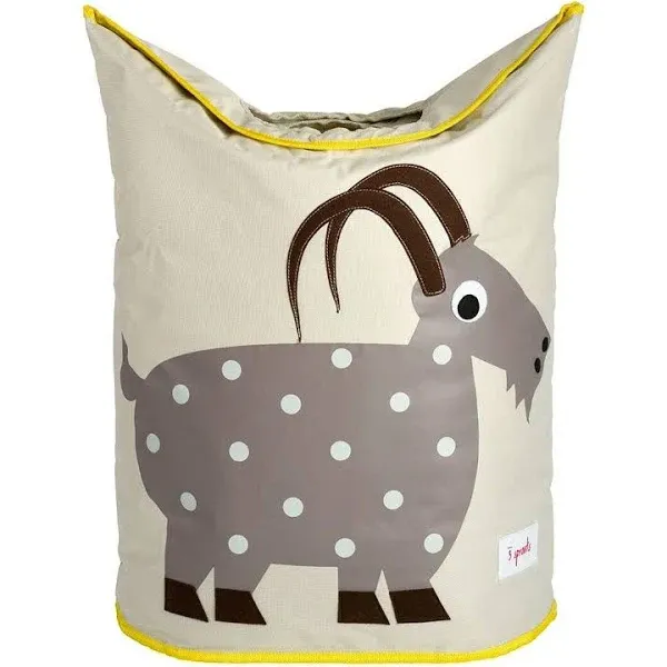 3 Sprouts Laundry Hamper, Gray Goat
