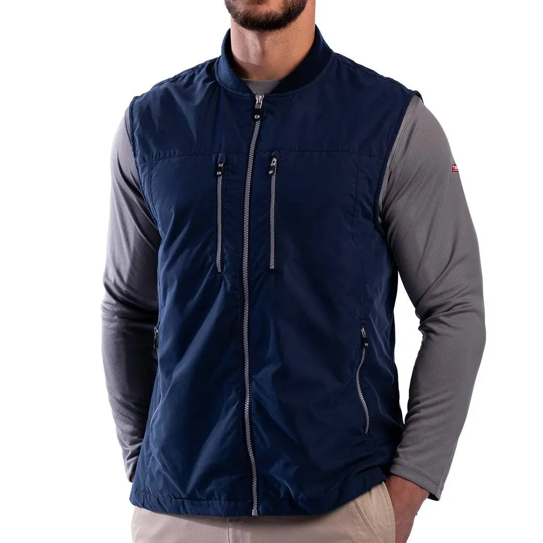 Scottevest 101 Vest for Men - 9 Hidden Pockets - Water Repellent for Travel & More