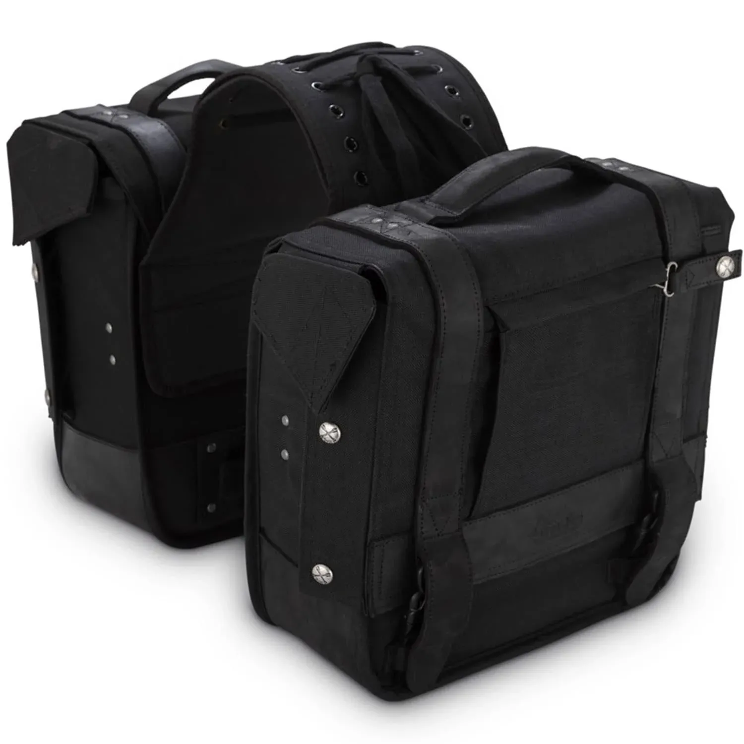 Burly Brand Voyager Throw-Over Saddlebag