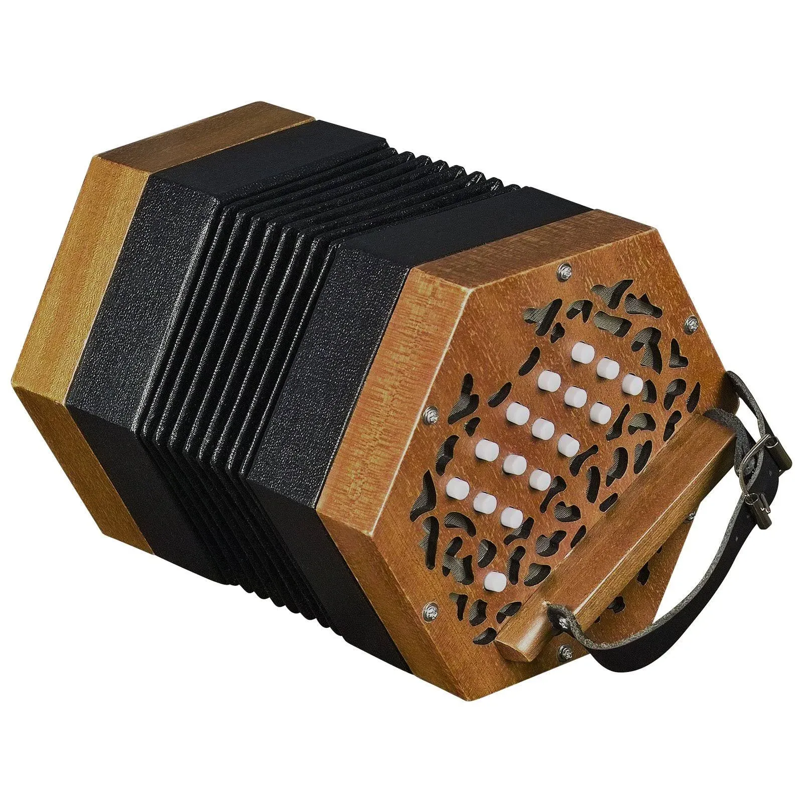 Trinity College AP-1230 Anglo-Style Concertina,Wal<wbr/>nut