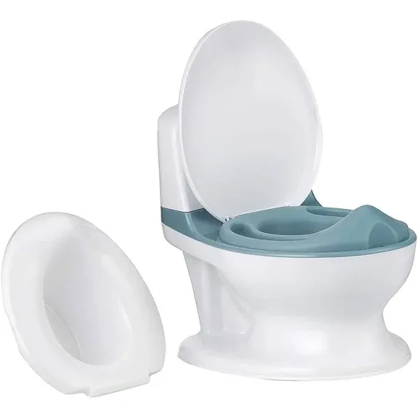 Baby Joy Realistic Potty Training Toilet, Potty Seat, Blue