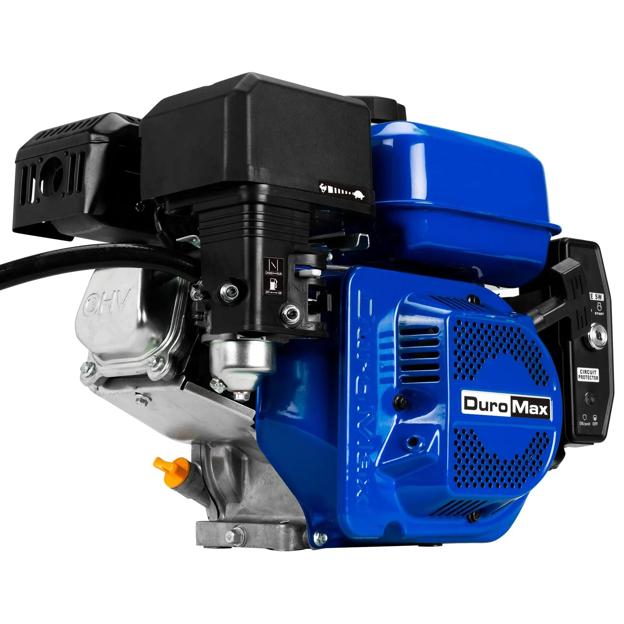 DuroMax XP7HPX 212cc 3/4" Shaft Recoil/Electric Start Horizontal Dual Fuel Engine