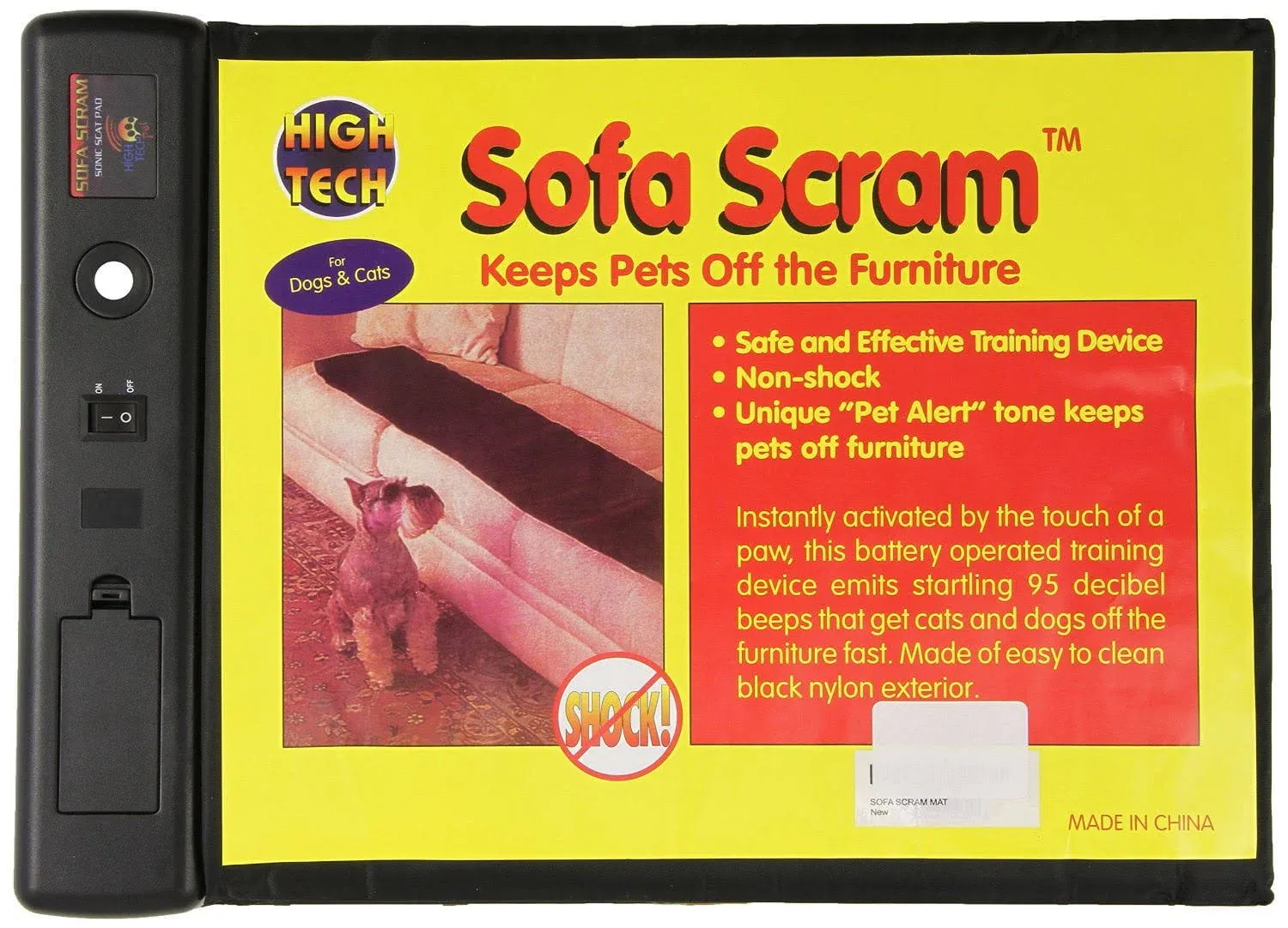 New High Tech Pet Sofa Scram Pad Pet Deterrent by High Tech Pet Products SS-1