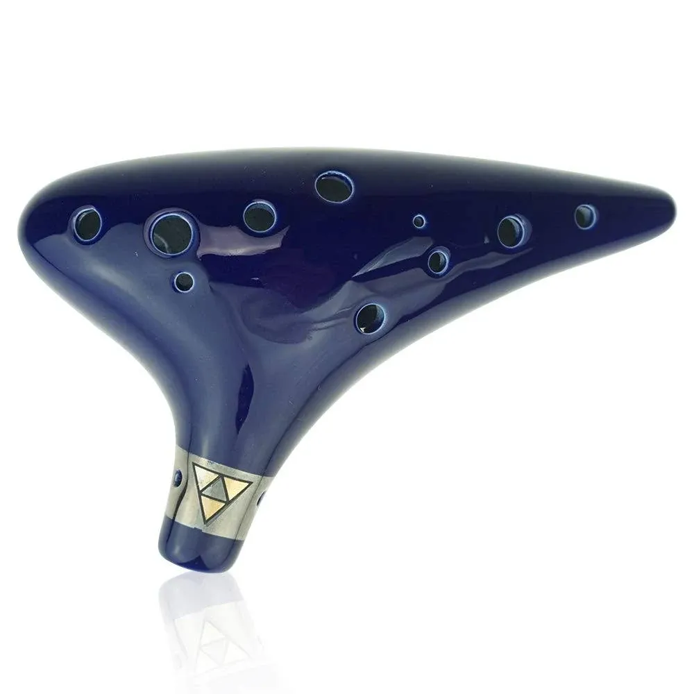 12 Hole Ocarina from Legend of Zelda Alto C Dark Blue for Any Level Available ...