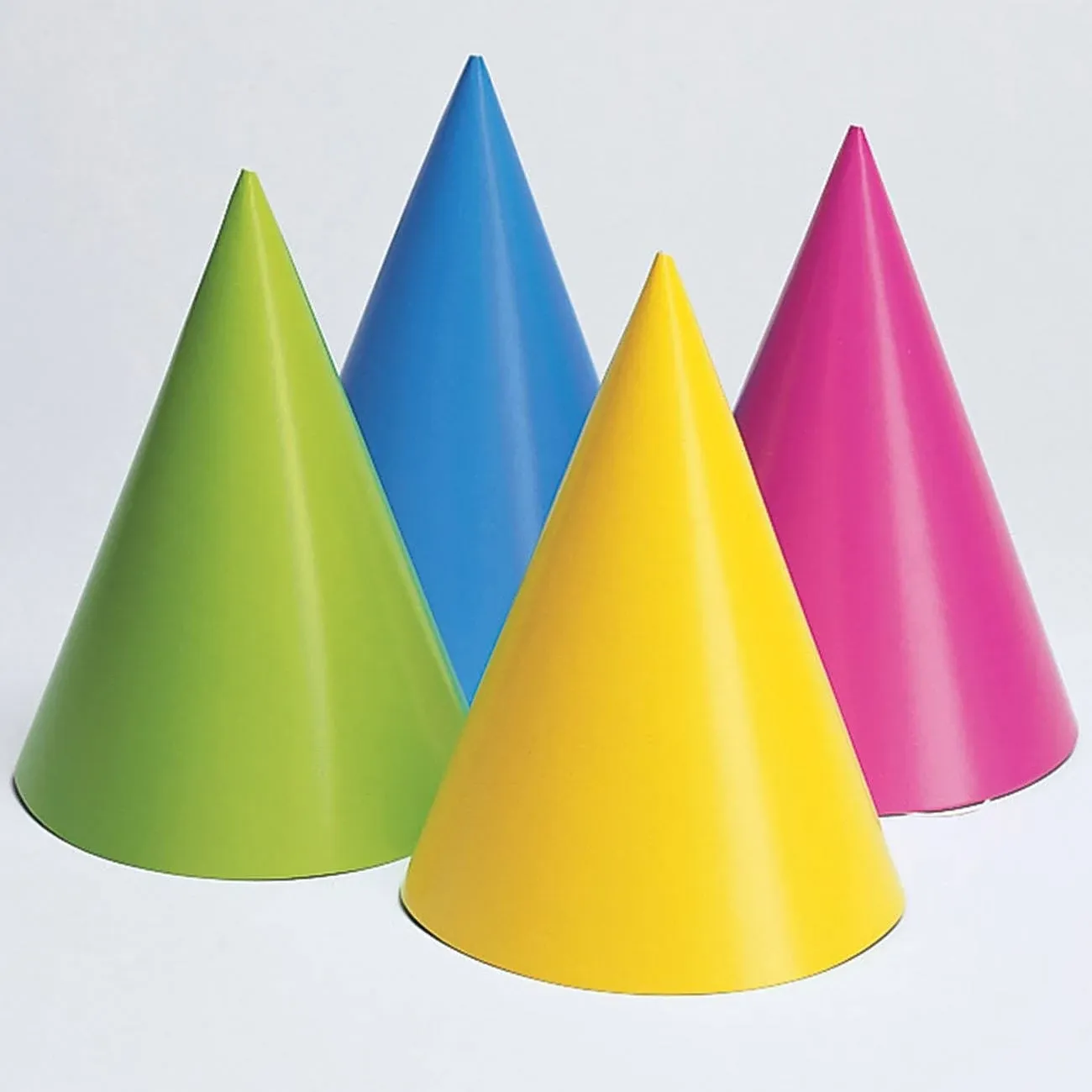 Creative Converting Neon Party Hats, 24 ct