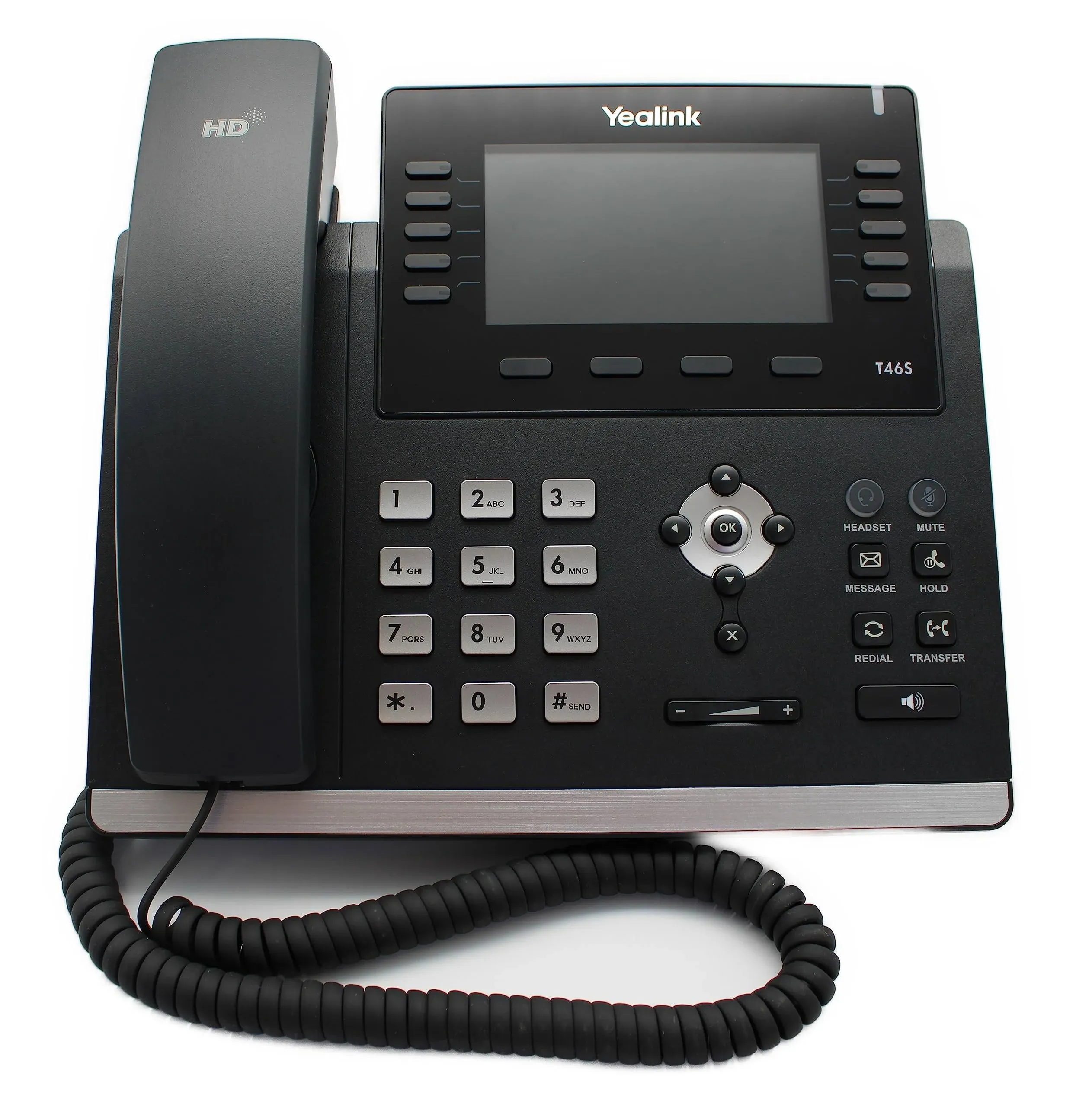 Yealink T46S VoIP Phone | PoE Powered | Colour Screen | Renewed