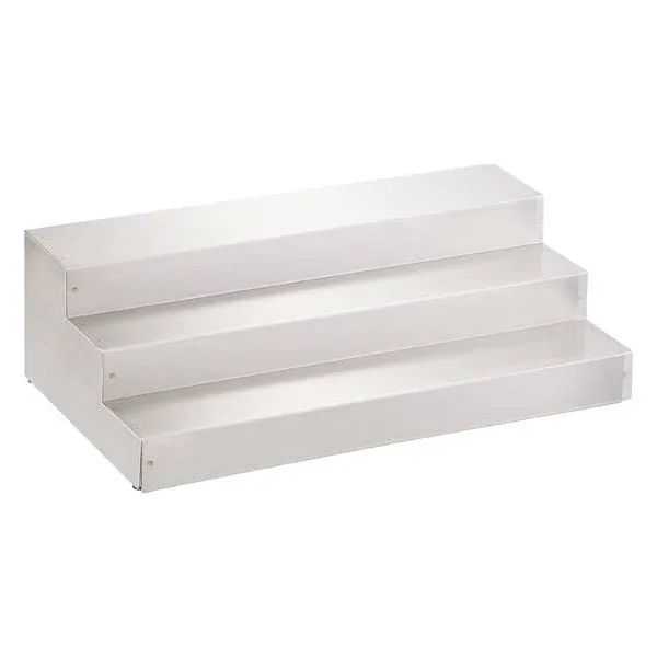 3-Tier Stainless Steel Expanding Spice Shelf