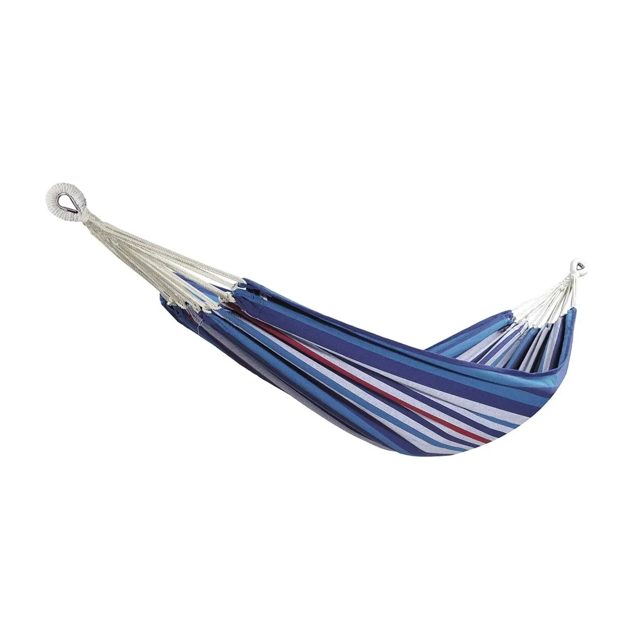 Bliss Hammocks Cotton-Polyester Multi Color Hammock in A Bag, 1 Person Weighing ...