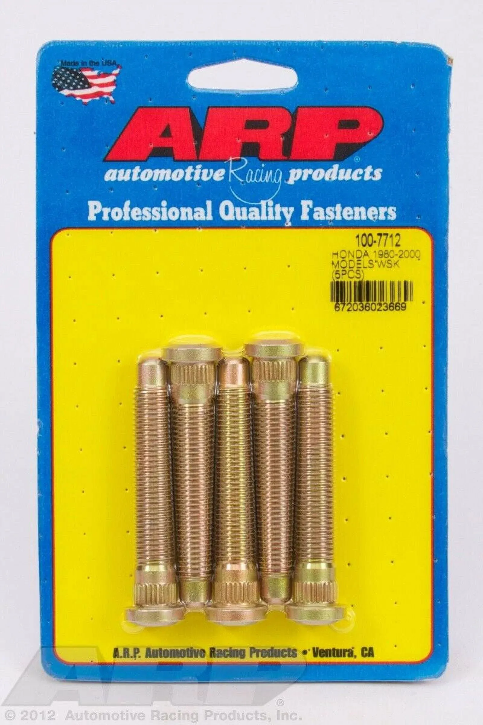 ARP 100-7712 Honda Wheel Stud Kit