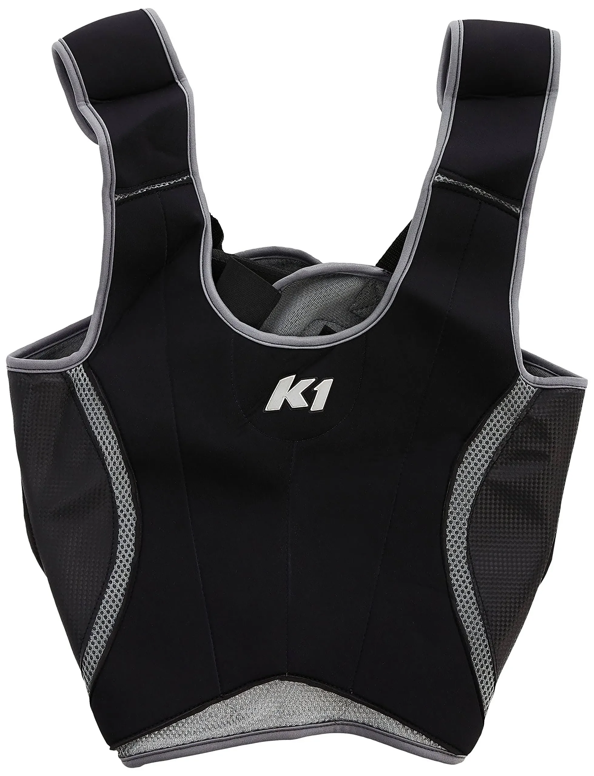 K1 RaceGear 16-PLV-N-L Karting Pro-Lite Racing Rib Protector Black - Large