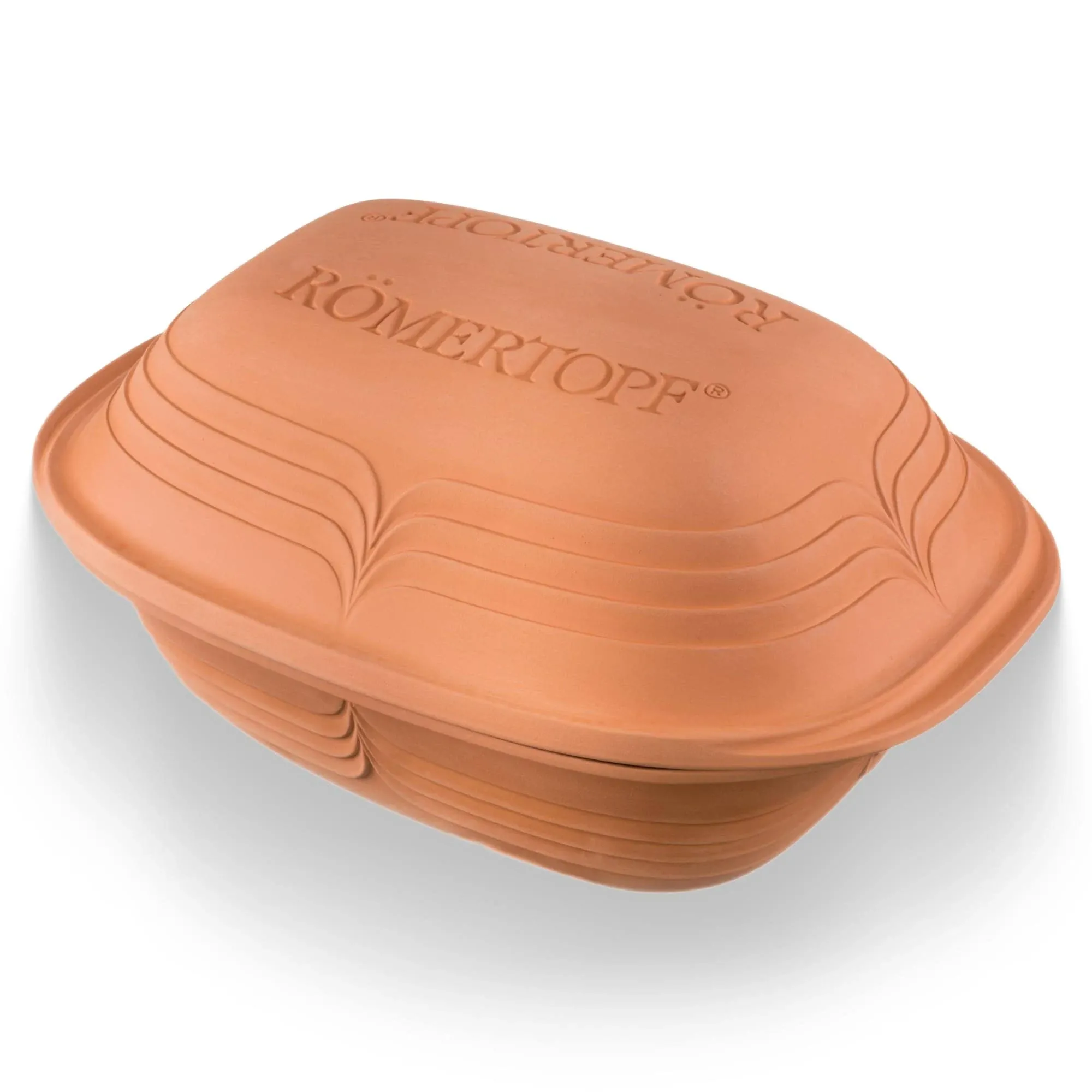 Römertopf Clay Roaster | Modern Look | Non-Stick Up to 6 People - 5.2 qt 