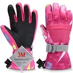 Odtmger Warmest Waterproof Breathable Ski Gloves